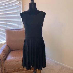 Cynthia Rowley Black Open Back Casual Dress Large